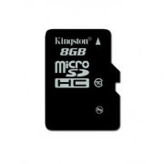 Карта памяти Kingston microSDHC 8Gb 10class