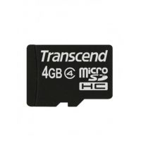 Карта памяти Transcend microSDHC 4GB card Class 4