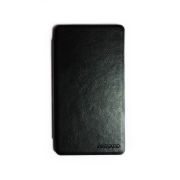 Кожаный чехол-книжка Lenovo A358t/A536 black