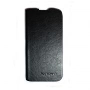 Кожаный чехол-книжка Lenovo A516/A378 black
