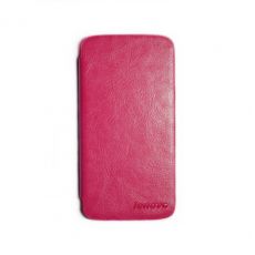 Кожаный чехол-книжка Lenovo A670Т pink