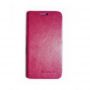 Кожаный чехол-книжка Lenovo A8/808 pink