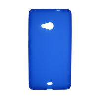 Накладка силиконовая Nokia Microsoft 535 blue