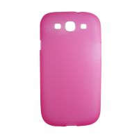 Накладка силиконовая Samsung i9300 pink